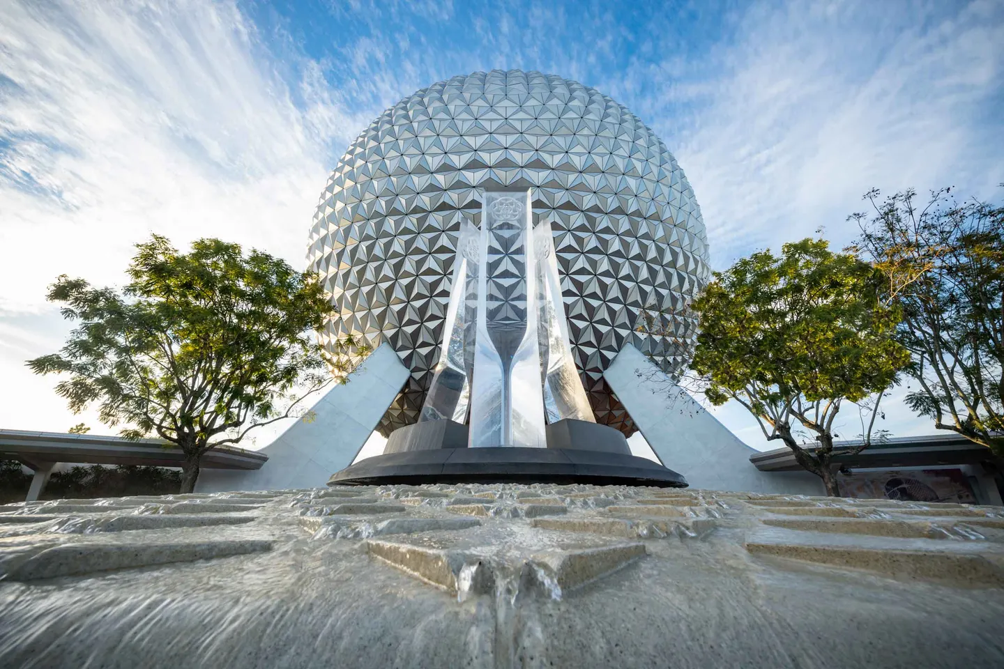 Gran esfera geodésica de EPCOT en Walt Disney World