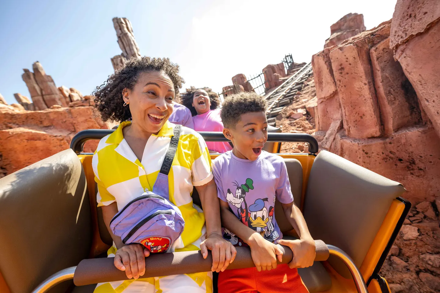 Montaña rusa Seven Dwarfs Mine Train en Magic Kingdom