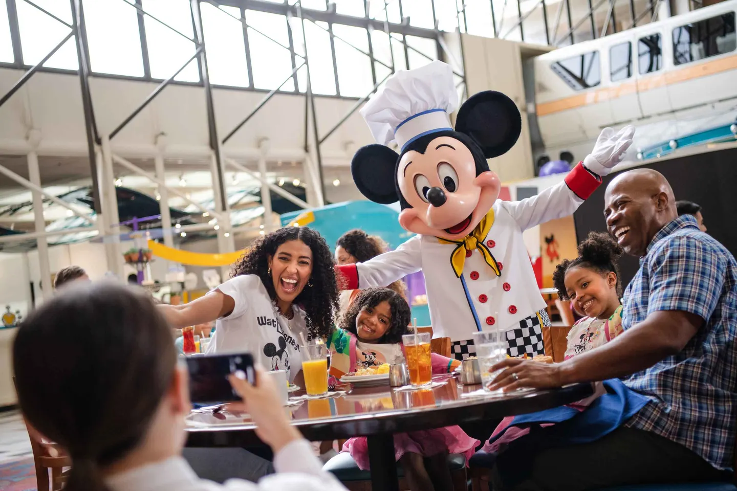 Restaurante temático dentro de Walt Disney World