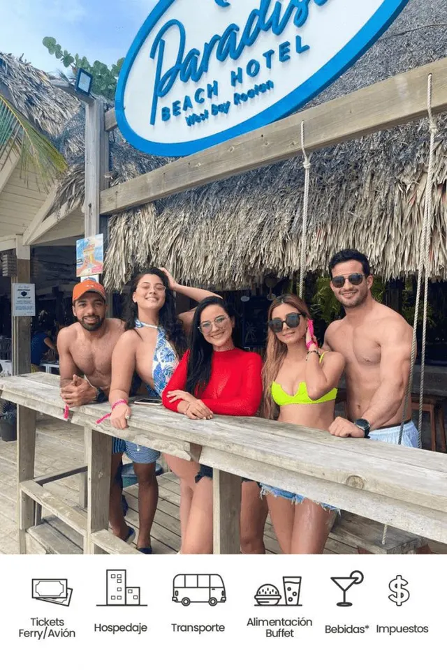 Paquetes de viajes a Roatán Paradise Beach Hotel