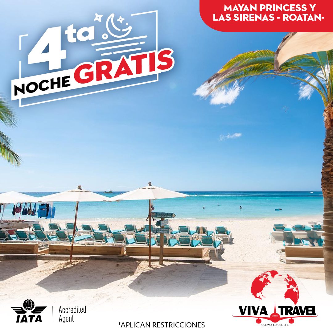 4ta Noche Gratis - Mayan Princess y Las Sirenas
