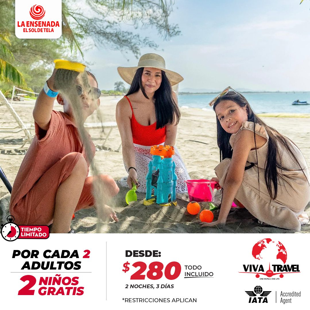 2 adultos 2 niños gratis la ensenada