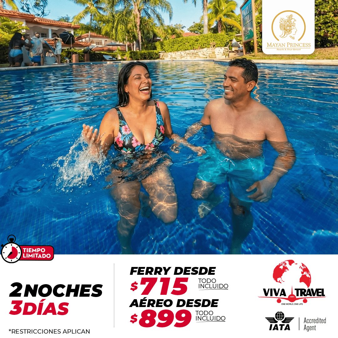 2 noches, 3 días / Hotel Mayan Princess